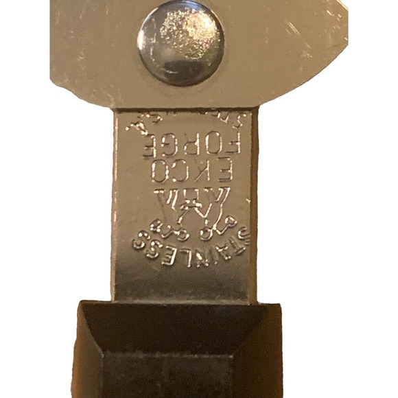 Ekco Forge Stainless Spreader Spatula 11.75 Inch Long Black Handle‎ - Picture 4 of 6